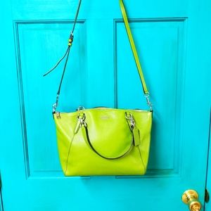 New, green, super nice Coach purse.